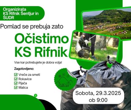 Očistimo KS Rifnik 2025